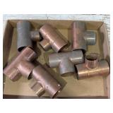 Copper Tee Pipe Fittings