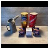 Automotive Oil Can  Filter Collection