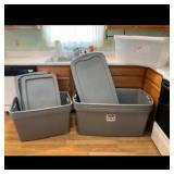 Sterilite Storage Tote Set