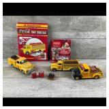 Coca-Cola Collectible Toy Trucks  Vehicles Set