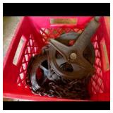 Cable Co. Inc. York 401 Cast Iron Chain Hoist