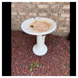 Cherub Pedestal Bird Bath