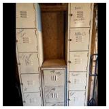 Metal workshop storage system