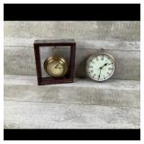 Pocket Watch-Style Clock and Framed Clock