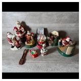 Diverse Santa Holiday Dcor Collection