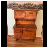 Rustic Kitchen Storage Unit 38