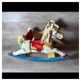 Vintage Plastic Rocking Horse
