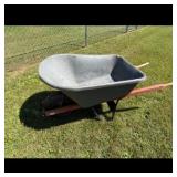 Gardening  Outdoor Poly Tub Wheelbarrow