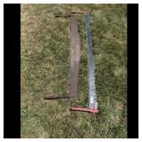 Pair of Two-Person Crosscut Saws
