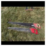 Long-Bladed Crosscut Hand Saws