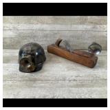 Antique Mining Tool Assortment and Wood Plane
