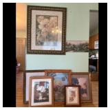 Floral  Landscape Framed Art Collection
