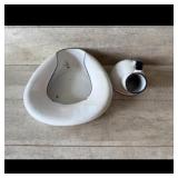 Collectible Enamelware Bedpan Urinal Set