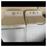 GE top-load Washer and Electric Dryer Set