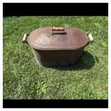 Home Goods Galvanized Oval Metal Tub