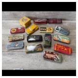 Fossil Multi-Color Collectible Tins Lot