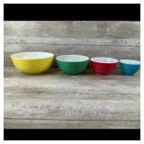 PYREX Primary Colors Mixing Bowl Set