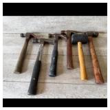 Tools 6-Pc Assorted Hammer  Mallet Set