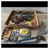 Stanley Steelmaster 100ft Tape Measure &Tool Lot