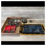 Multi-Purpose Drill  Driver Bit Set Tool Roll Lot