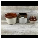 Kitchenware Three-Piece Stoneware Set