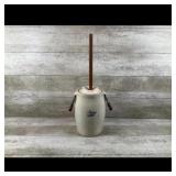 Stoneware Butter Churn 21H