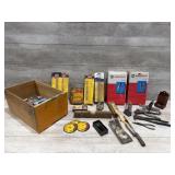 Tubing Cutter, Level, Chainsaw Files, Chain Saw
