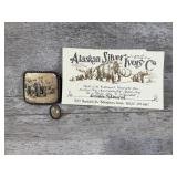 Alaskan Silver And Ivory Co. Belt Buckle And Ring