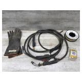 Welding leads, Wire, Accessories