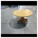 Round Pedestal Dining Table