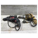 DeWalt Electric Drill, Skil Electric Drill