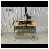 CHICAGO ELECTRIC Miter Saw and Utility Cart