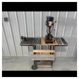 Warrior Benchtop Drill Press and Mobile Workbench