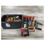 Spray Paint, Grease, And More