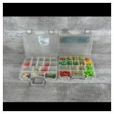 Fishing Tackle Box and Jigs Set