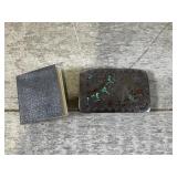 Inlayed Turquoise Belt Buckle
