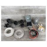 GE Disconnect Switch, 14/2 Wire, Light Bulbs,