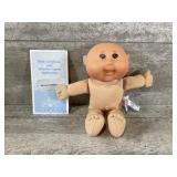 Cabbage Patch Doll And Certificate