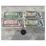 Vintage Canadian Currency