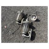Large Outdoor Light Fixture and Stanley Clamp Lamp