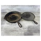 Cast Iron Pan and Lid