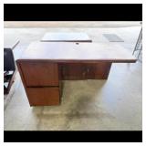 Office Desk with Storage Pedestal