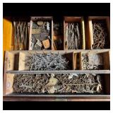 Multi-Drawer Hardware Organizer w Tools