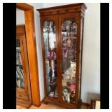 Wooden Curio Cabinet