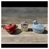 Home Decor Ceramic Lidded Dish Set