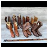 Frye Western Cowboy Boots  Belt Collection