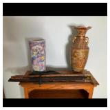 Collectibles Decorative Porcelain Vases and Walkin