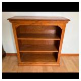 Brown Wooden Bookshelf