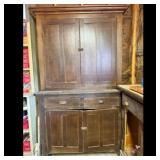 Antique Wooden Pantry Cabinet