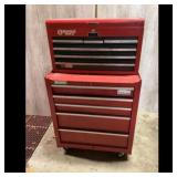 Kendall two-piece rolling tool chest combo